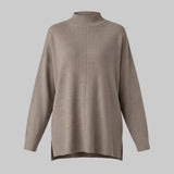 Brown sweater on a white background