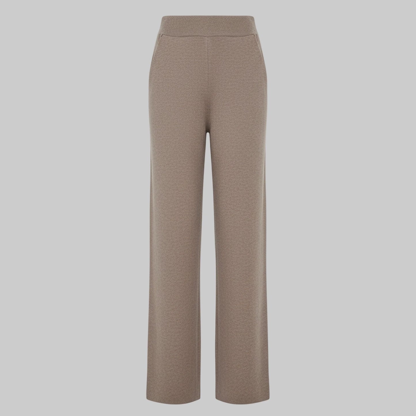 Brown pants on a white background