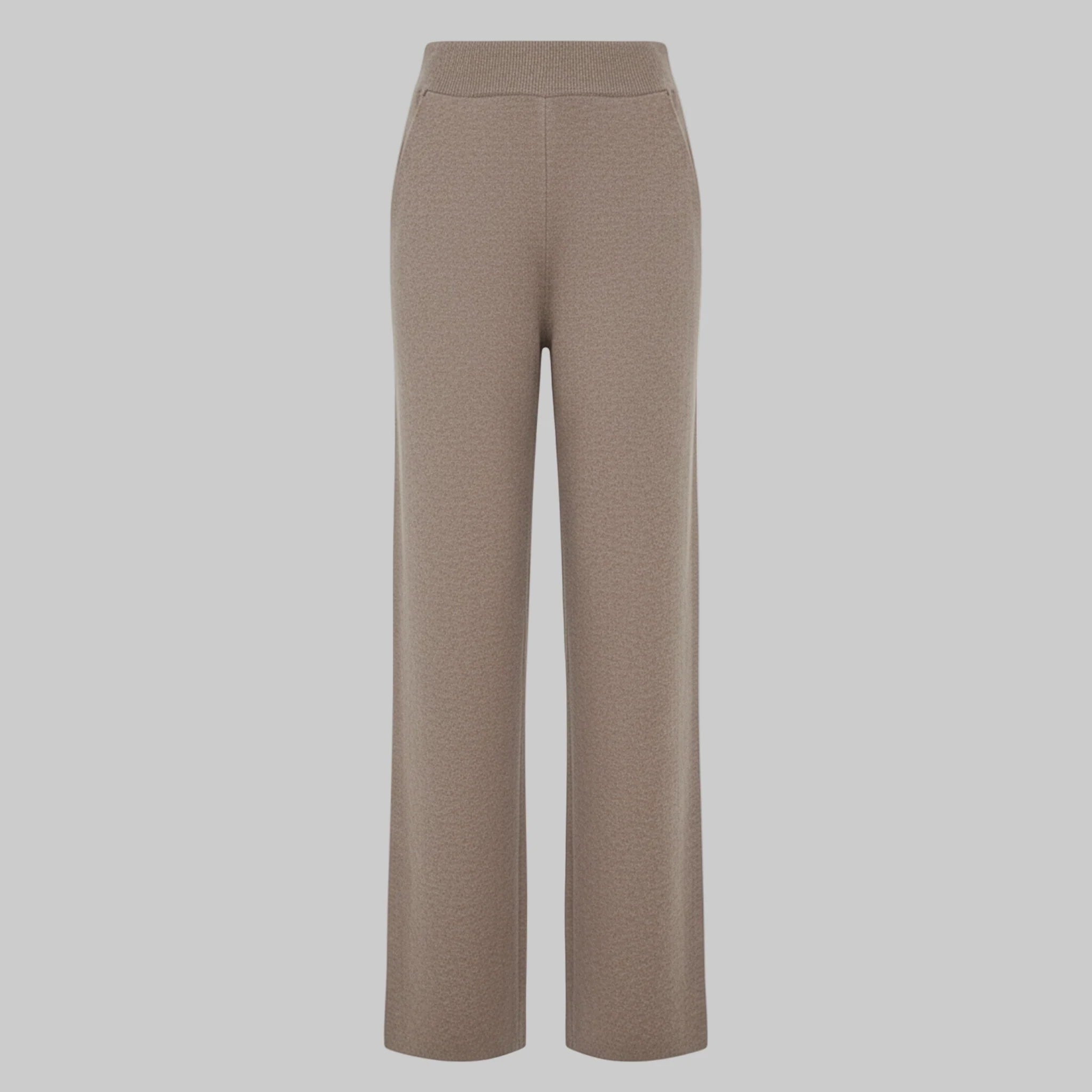 Brown pants on a white background